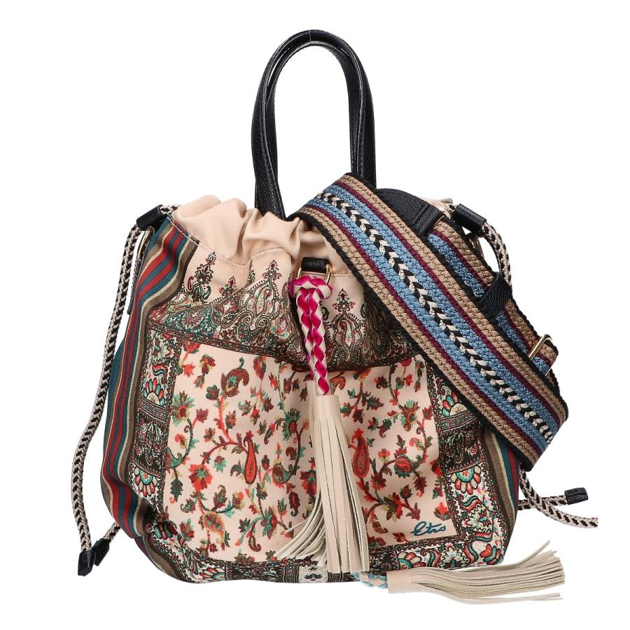 ETRO（エトロ） 1/324 ペイズリー柄 ドローストリング 2WAY