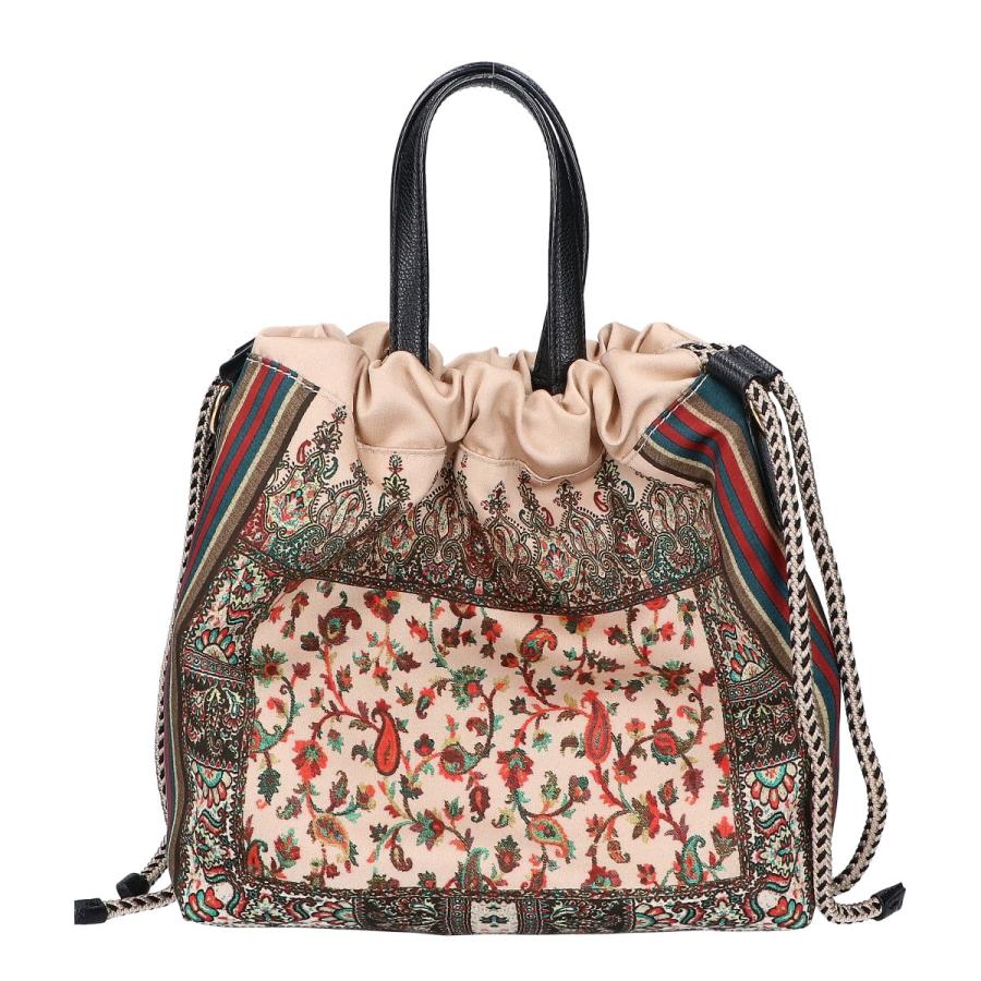 ETRO（エトロ） 1/324 ペイズリー柄 ドローストリング 2WAY