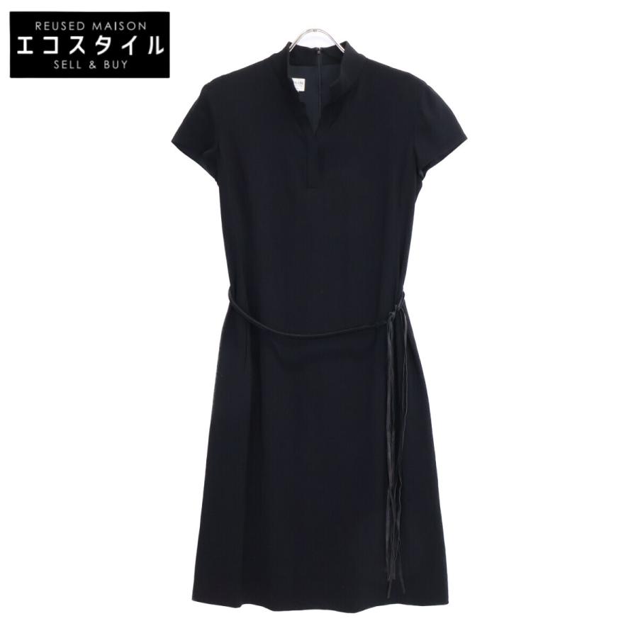 ARMANI COLLEZIONI アルマーニコレッツォーニ ブラック レザーベルト 