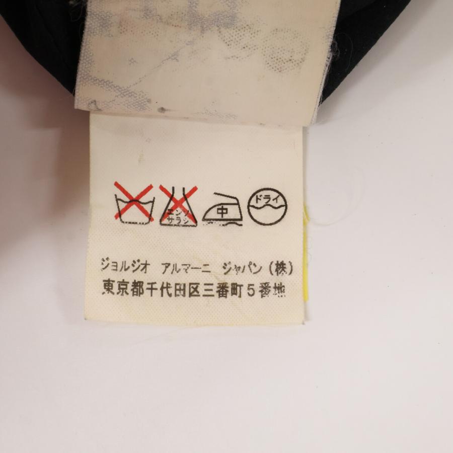 ARMANI COLLEZIONI アルマーニコレッツォーニ ブラック レザーベルト  