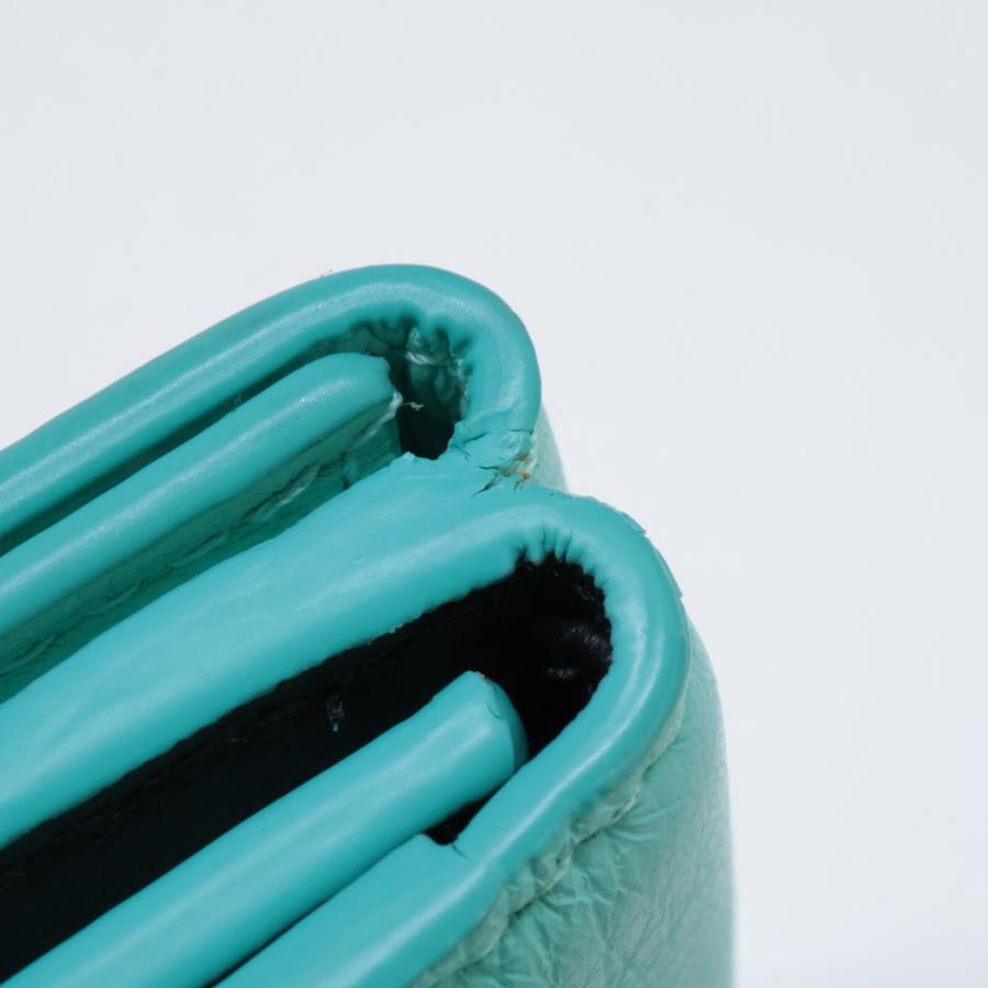 TIFFANY&Co.（ティファニー） 美品 レザー 三つ折り財布（小銭入れあり