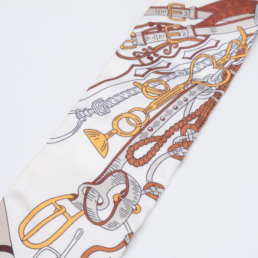 新品同様 HERMES エルメス 25SS 062842S 07 Bouquets Sellier 鞍職人の