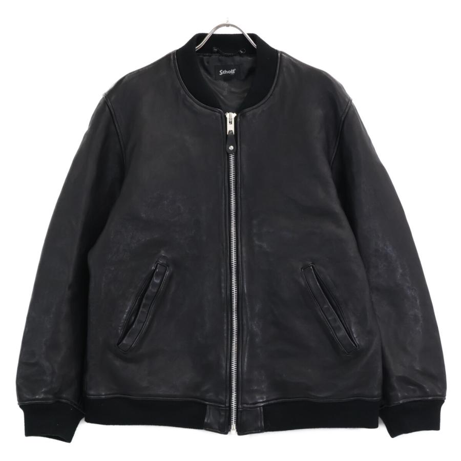Schott　ジャケット　ブラック　2XL Schott ジャケット ブラック 2XL Schott N.Y.C（ショット） 「schott