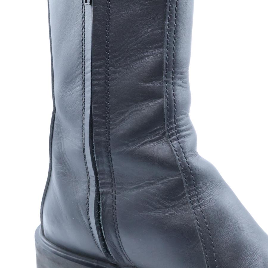 CELINE（セリーヌ） トリオンフ レザー サイドジップ ブーツ シューズ