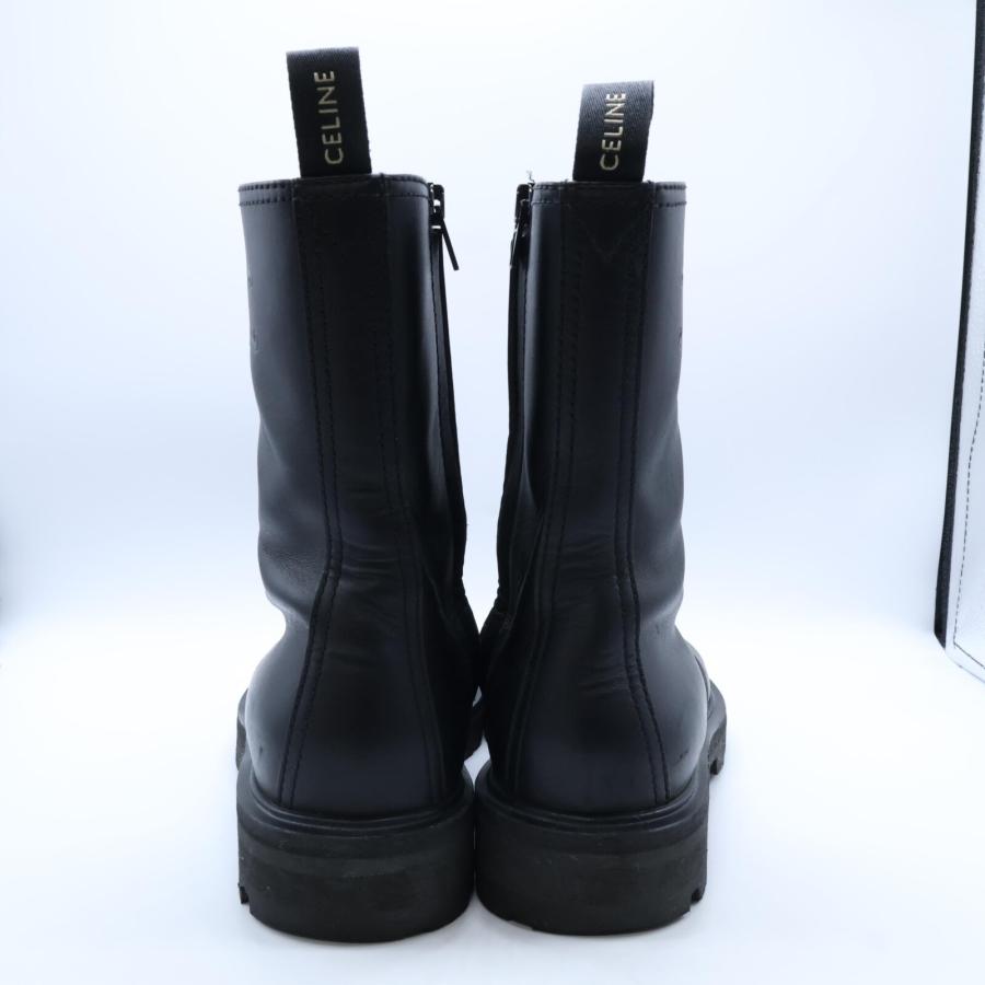 CELINE（セリーヌ） トリオンフ レザー サイドジップ ブーツ シューズ