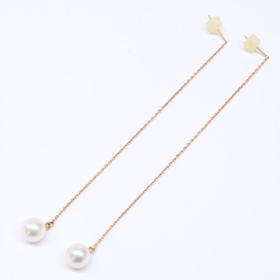 TASAKI 真珠 パール　ピアス　アメリカンピアス　K18 タサキ パール アメリカン ピアス K18WG : インペリアル - 通販