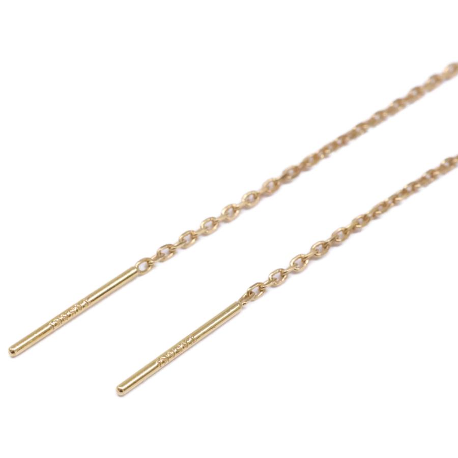 美品 TASAKI タサキ 750刻印 パール アメリカン ピアス イエロー