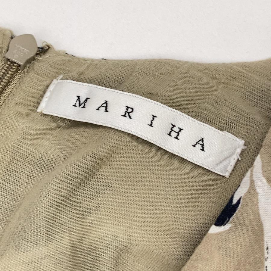 MARIHA マリハ par iena別注 カーキ コットン エンジェルのドレス