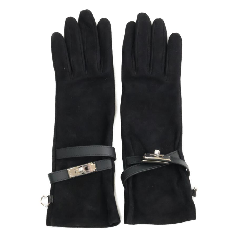 新品未使用 HERMES エルメス ストラップ付き スエードラムスキンレザー