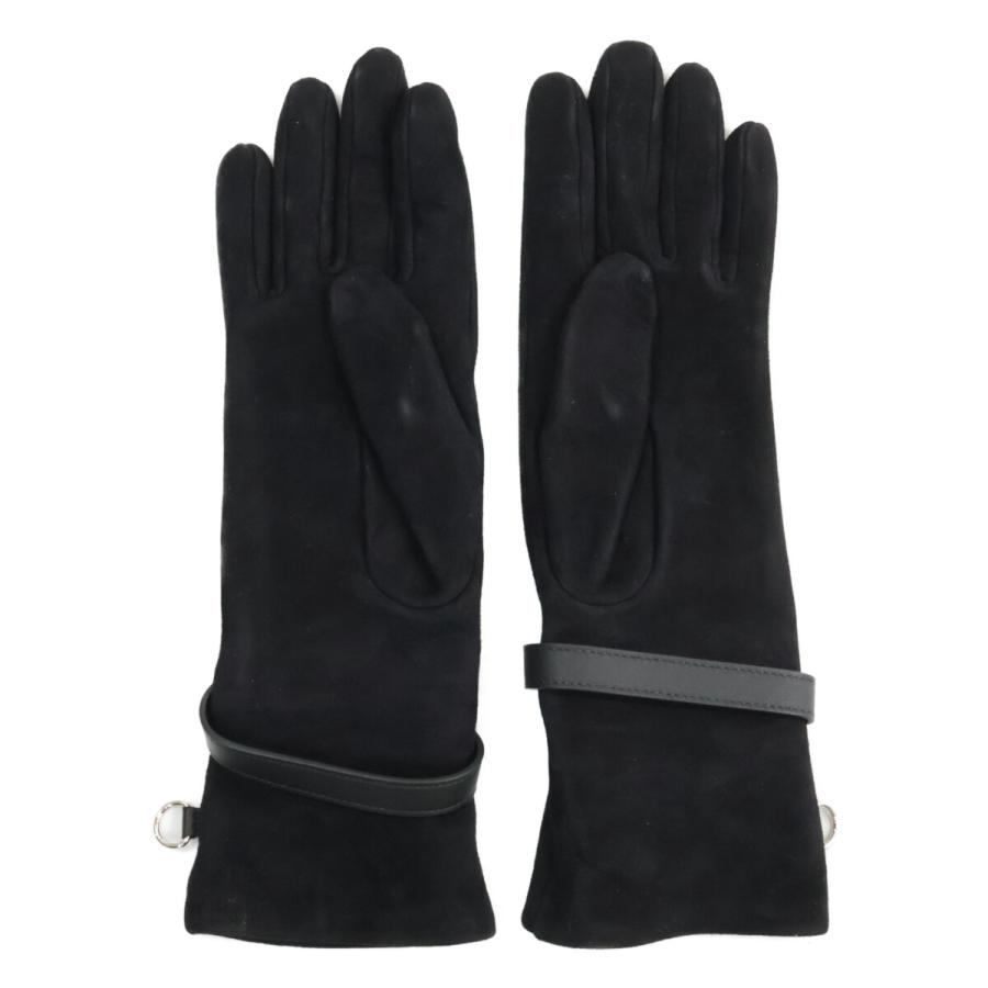 新品未使用 HERMES エルメス ストラップ付き スエードラムスキンレザー