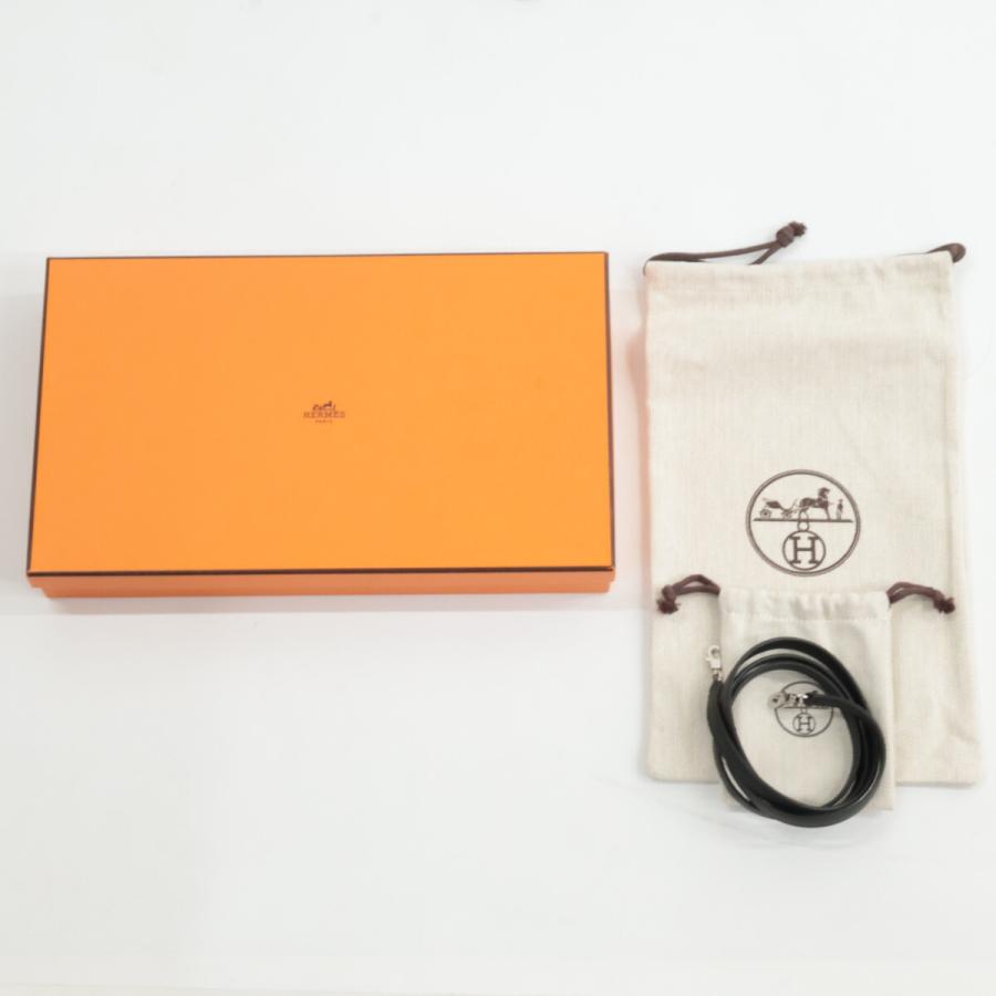 新品未使用 HERMES エルメス ストラップ付き スエードラムスキンレザー