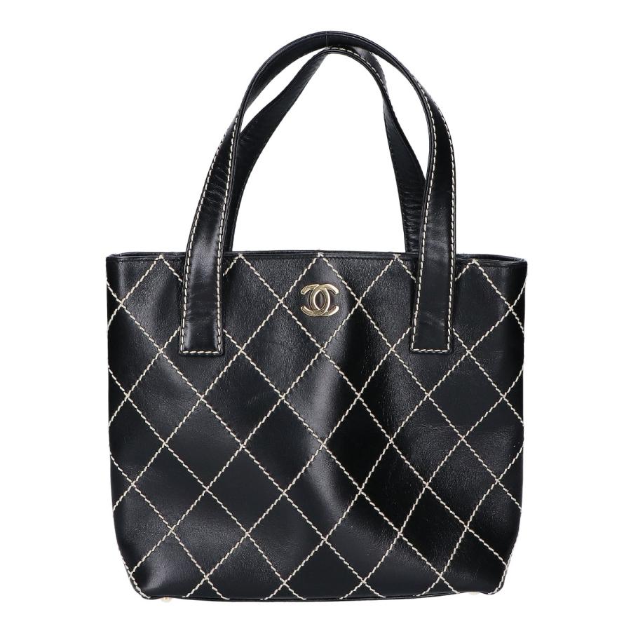 CHANEL（シャネル） 7番台 A18126 ワイルドステッチ カーフレザー ココ