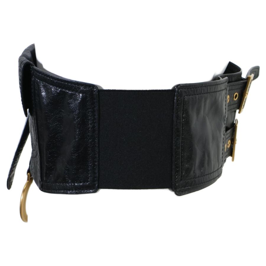 希少　ChristianDior　サドル　ベルト Christian Dior クリスチャンディオール レザー サドル ベルト