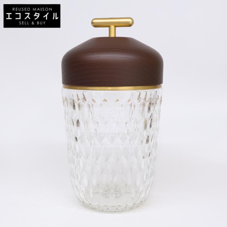 【未使用】Hermesエルメスサンルイ FOLIA どんぐりランプ 新品同様 HERMES エルメス ×サンルイ フォリアシリーズ クリスタル