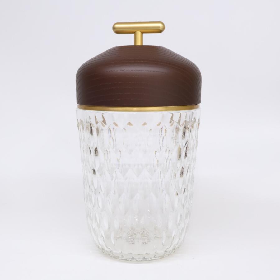 【未使用】Hermesエルメスサンルイ FOLIA どんぐりランプ 新品同様 HERMES エルメス ×サンルイ フォリアシリーズ クリスタル