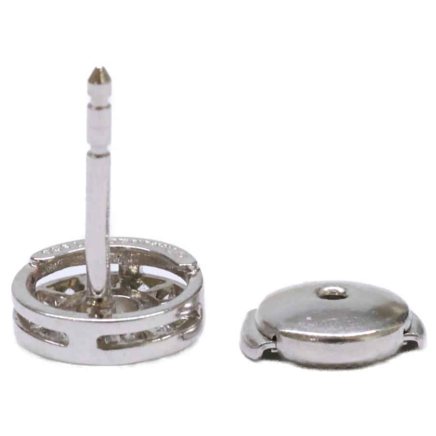【美品】ティファニー サークレット ダイヤ ピアス 片耳用 6847 TIFFANY&Co.（ティファニー） Pt950 サークレットピアス ダイヤモンド