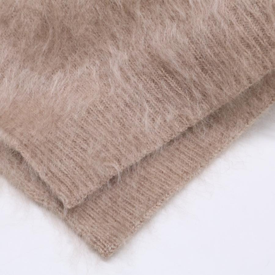 美品 ASAUCE MELER アソースメレ カシミヤファーニット ストール