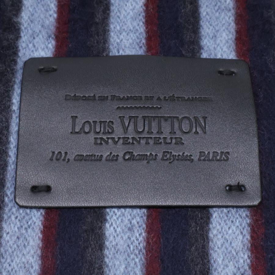 LOUIS VUITTON ルイヴィトン M71985 ラムウール/カシミヤ ストライプ
