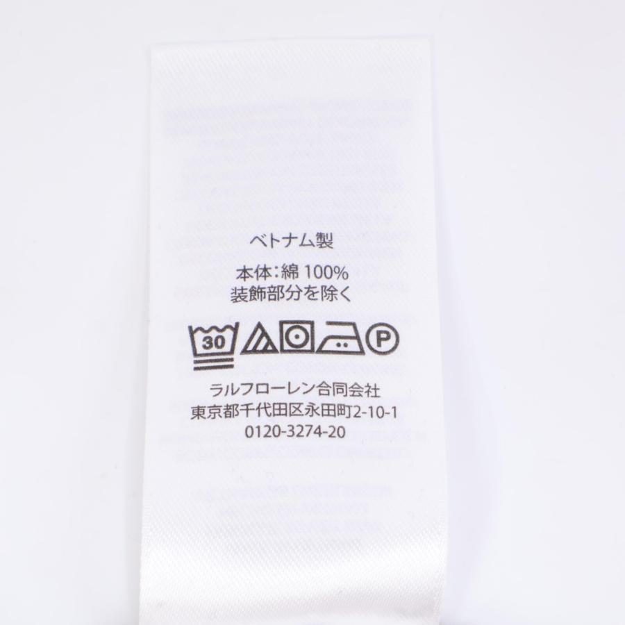 美品/国内正規/25年製 POLO RALPH LAUREN ポロ ラルフローレン 710884460028 ロゴ刺繍 ニットセーター XL ブラウン メンズ