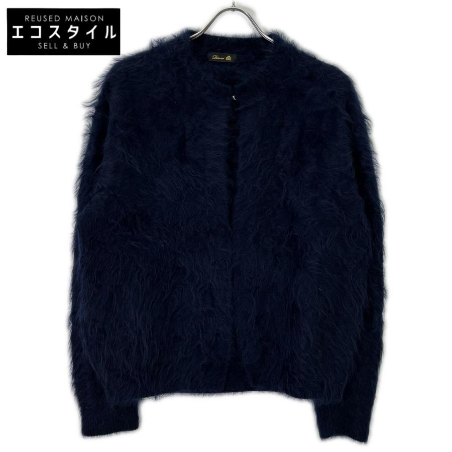 DRAWER（ドゥロワー） 24AW カシミヤファー FALL1 クルーネックニット