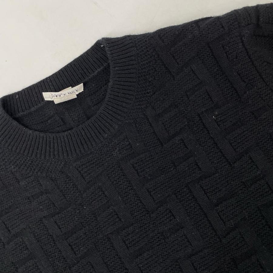 HERMES エルメス 2H2630DA ブラック ウール ラウンジウェア