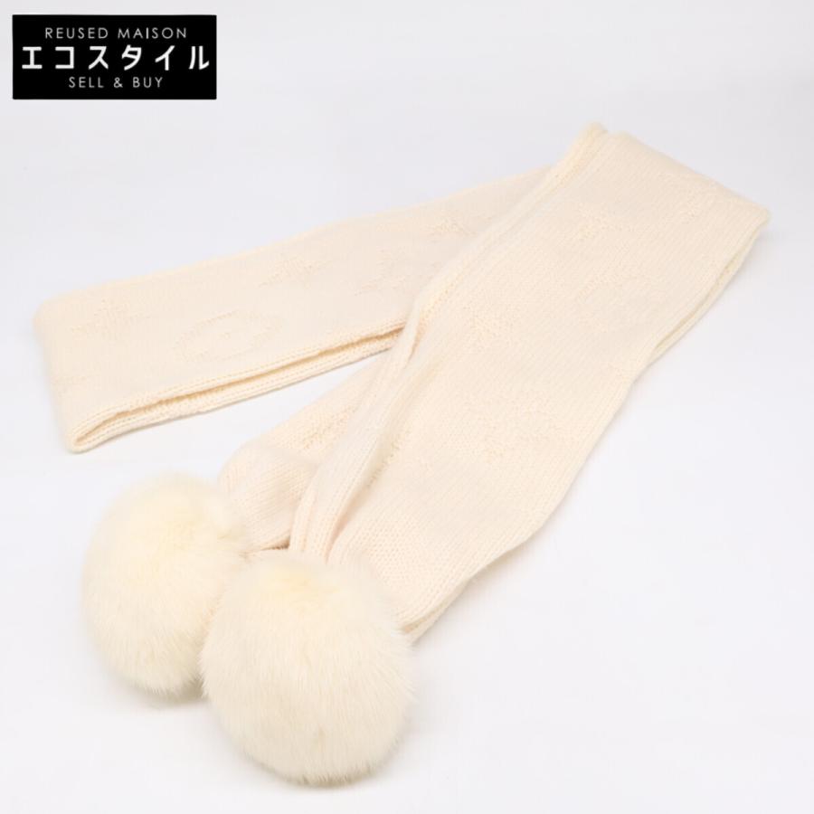 LOUIS VUITTON（ルイ・ヴィトン） 美品 401910 ミンクファーポンポン 