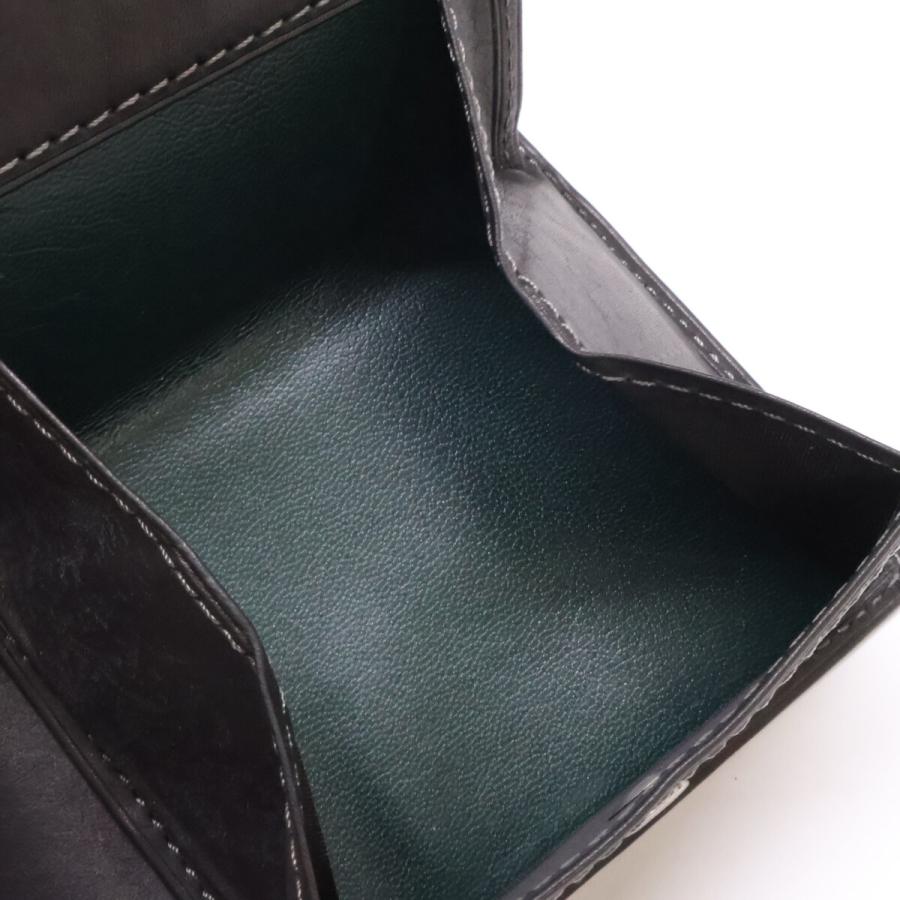 新品同様 SOMES SADDLE ソメスサドル FE-32 BK フェル 二つ折り財布