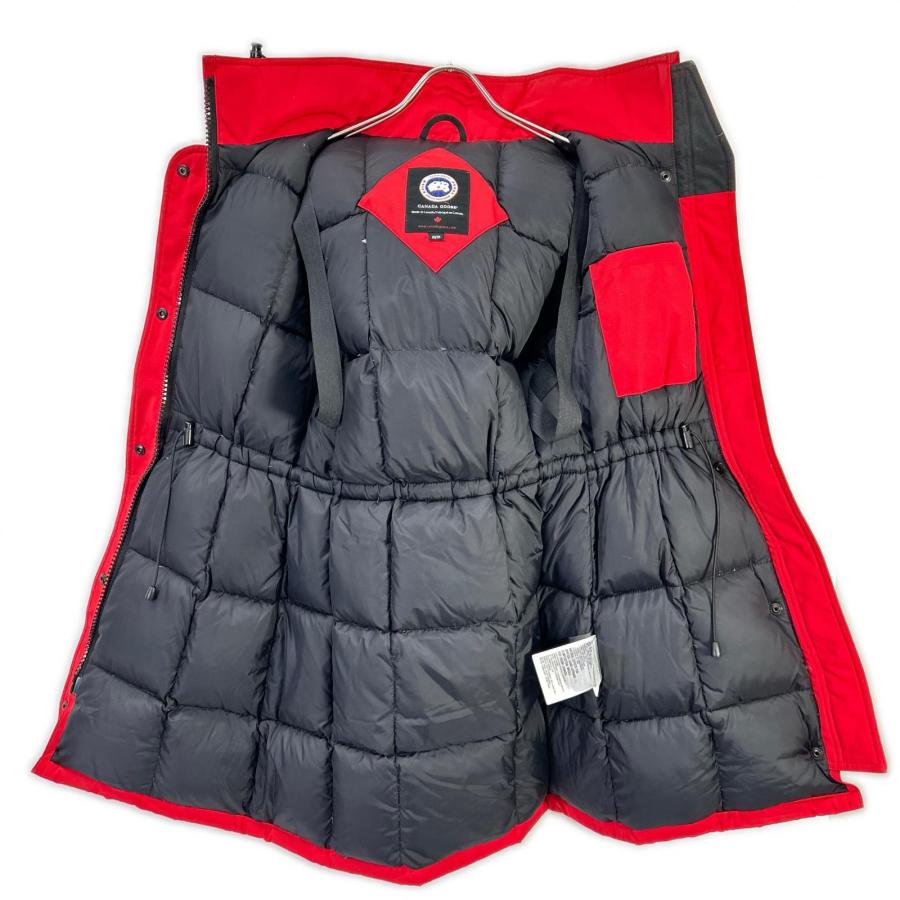 CANADA GOOSE（カナダグース） 6550L レッド Trillium Parka ファー 