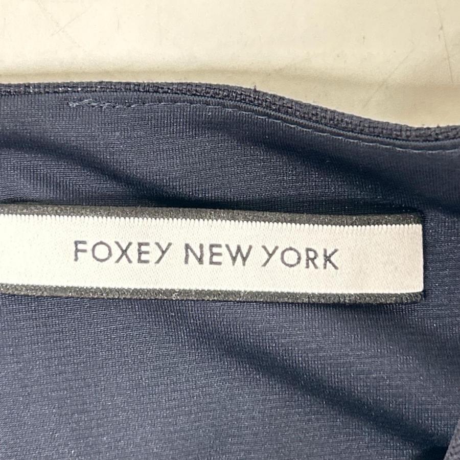 FOXEY NEW YORK フォクシーニューヨーク 38318 ネイビー ノースリーブ