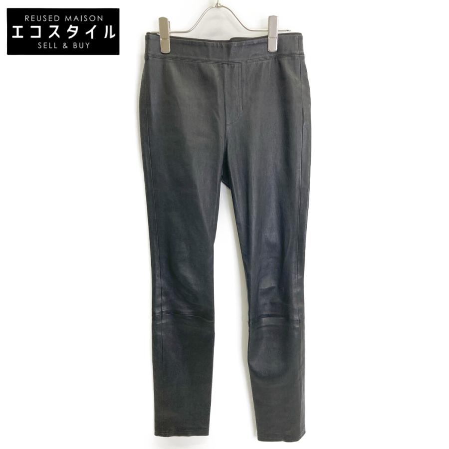 HELMUT LANG（ヘルムートラング） ブラック 8306050 ラムスキン