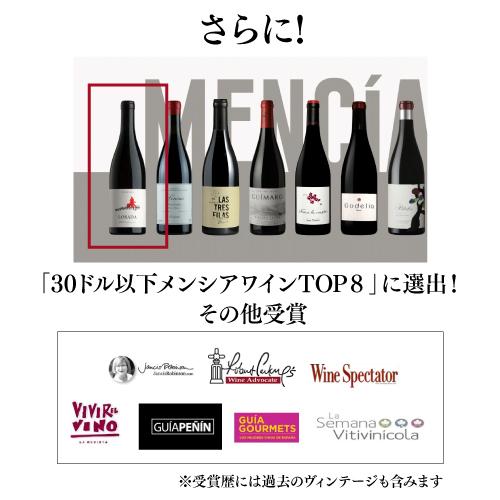 赤ワイン P+10% ロサダ 2020 ヴィノス デ フィンカ 750ml スペイン ビエルソ メンシア 浜運A｜wine-naotaka｜07