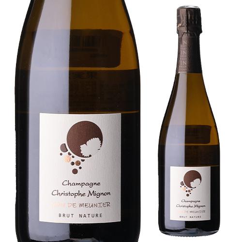 P+10% シャンパーニュ クリストフ ミニョン AＤＮ ドゥ ムニエ ブリュット ナチュール 2015 750ml 正規品 ピノ ムニエ シャンパーニュ 虎