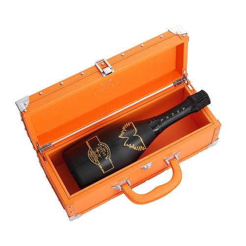 正規品 エンジェルシャンパン 送料無料 エンジェル シャンパン ヘイローオレンジ (橙) NV 750ml PURPLE BOX 専用箱入り 光るボトル ルミナス 浜運Aの画像