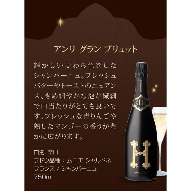 ワインセット 1本あたり25,000 円(税込) 送料無料 アンリ グラン