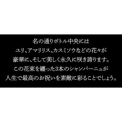 シャンパン シャンパーニュ ワインセット 1本あたり12,834円(税込) 送料無料 A. ベルジェール キュヴェ フルール 3本セット 750ml フランス 浜運 あすつく｜wine-naotaka｜08