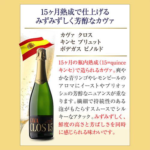 1本あたり1,980円(税込) 送料無料 シャンパン製法辛口泡6本セット 22弾