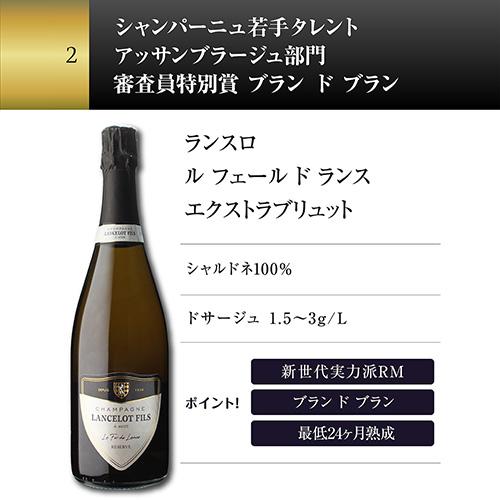 シャンパンセット ドサージュを抑えた 極辛口シャンパーニュ4本セット