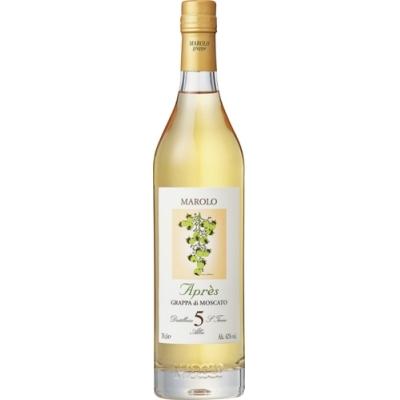 大特価!!】グラッパ・ディ・モスカート アプレス 5年 NV マローロ