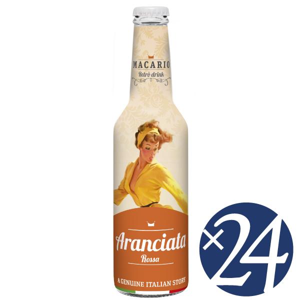アランチャータ・ロッサ/マカリオ　275ml×24本　(ジュース)