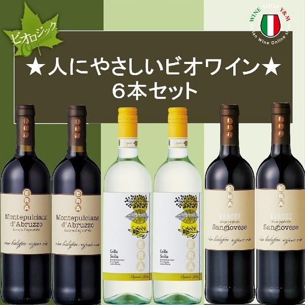 ワインセット　人にやさしい ビオワイン 6本セット｜wine-yandm