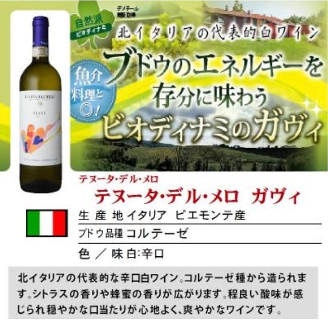 白ワイン 辛口 ガヴィ テヌータ デル メロ イタリア ピエモンテ｜wine-yandm｜02