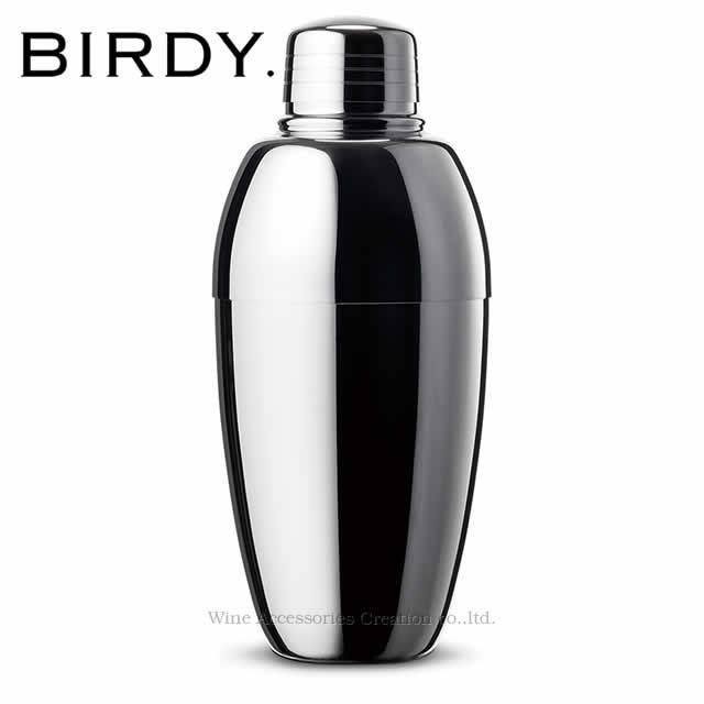 500ml カクテルシェーカー BIRDY. カクテルシェイカー　500ml birdy BY500ST ワインアクセサリー : その他