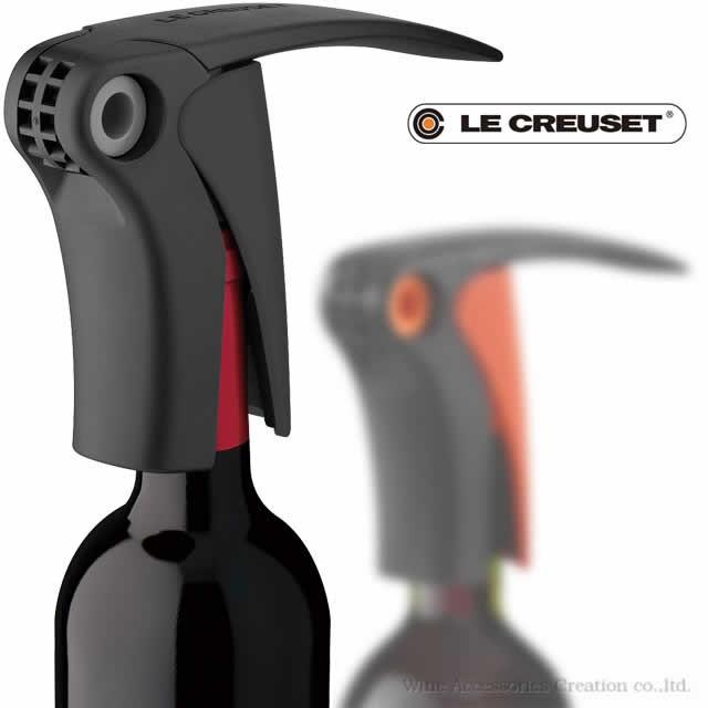 LE CREUSET ル・クルーゼ ガイア レバーモデル ブラック LM-150 CL150BK｜wineac