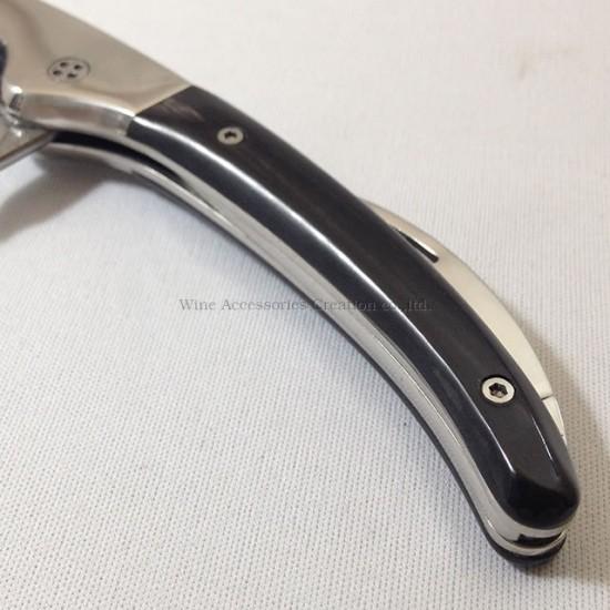 クロ ラギオール ハンドメイド ソムリエナイフ ブラックホーン SD126BK