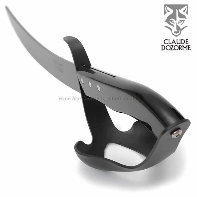 クロード・ドゾルム シャンパンサーベル ブラック SD200BK : ワイン