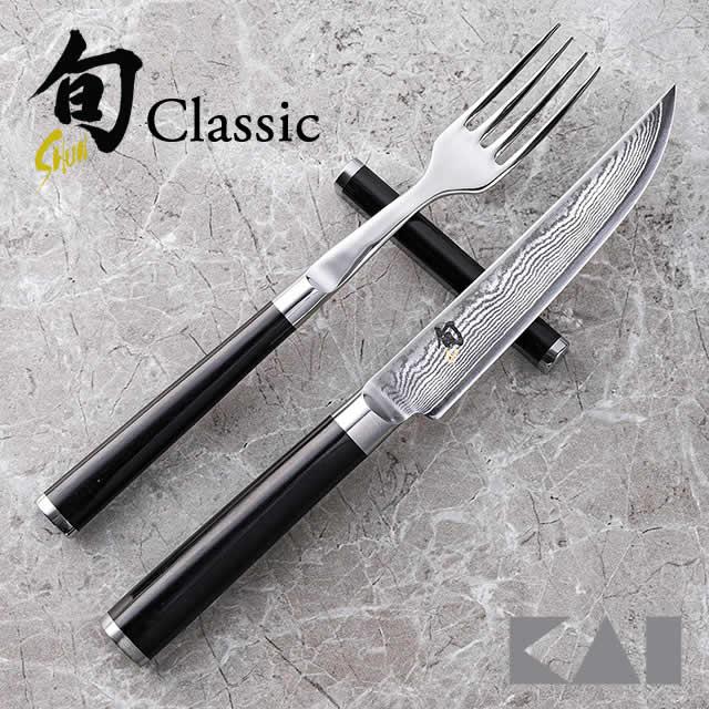 貝印 KAI 旬 Classic ステーキナイフ＆フォークセット  TK100BK | 旬（貝印） | 05