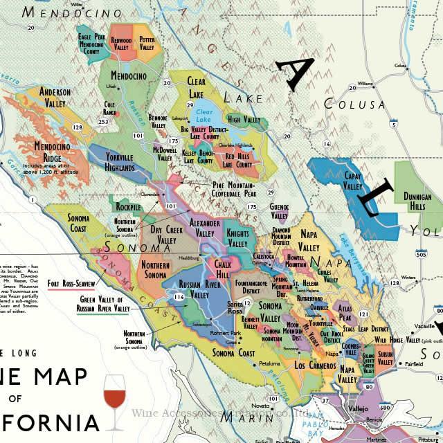 De Long カリフォルニア ワインマップ Wine Map Of California Uh107mp Uh107mp ワインアクセサリークリエイション 通販 Yahoo ショッピング