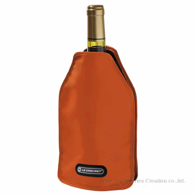 LE CREUSET ル・クルーゼ アイスクーラー スリーブ オレンジ ラッピング不可商品 WA126OR｜wineac｜02