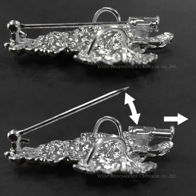 ソムリエバッジ シルバー Zj080sv Zj080sv ワインアクセサリークリエイション 通販 Yahoo ショッピング
