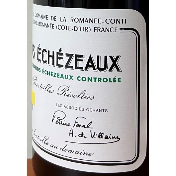 グラン・エシェゾー ワイン DRC グラン エシェゾー 2019年 正規品 1本